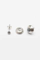 Small Round Cuff with Detachable Cauliflower Studs