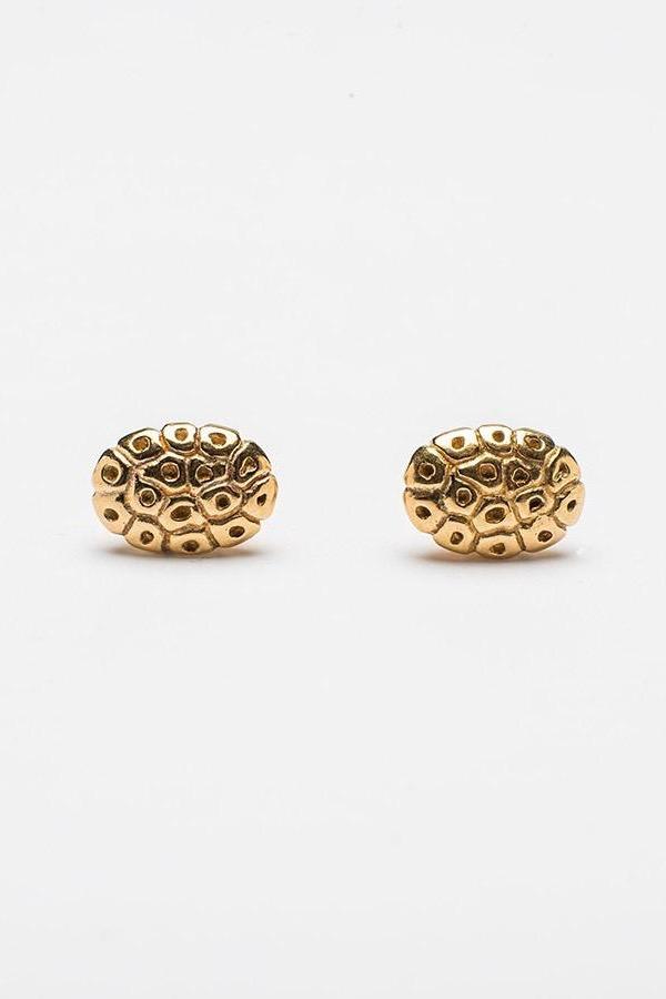 Small Turtle Stud Earrings