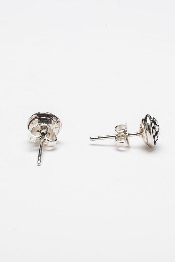 Blackberry Cup Stud Earrings