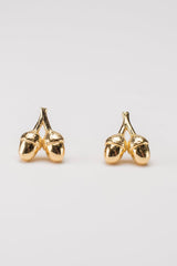 Twin Acorn Stud Earrings