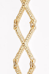 Triple Kiss Cross Bracelet