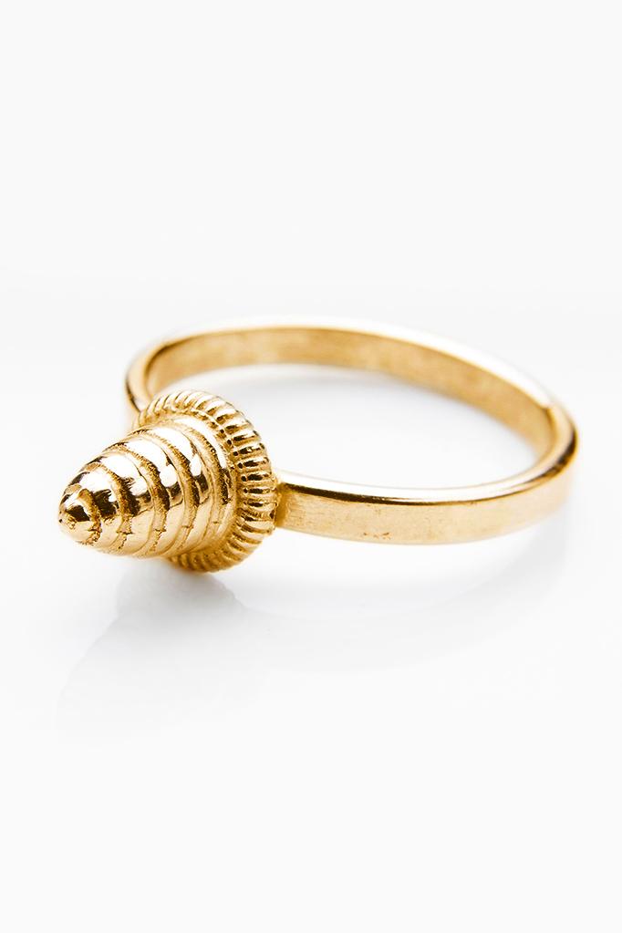 Pointed Bee Hive Stacking Ring