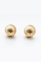 My Bauble Earrings in yellow gold plated silver