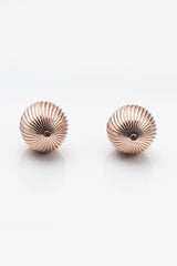 My Bauble Earrings in rose gold plated silver