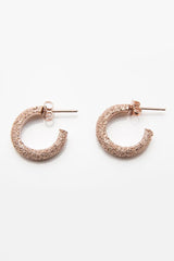 Textured Hoop Earrings