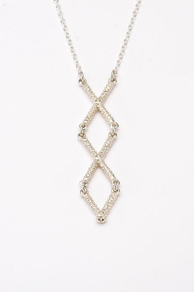 Kiss Cross Necklace