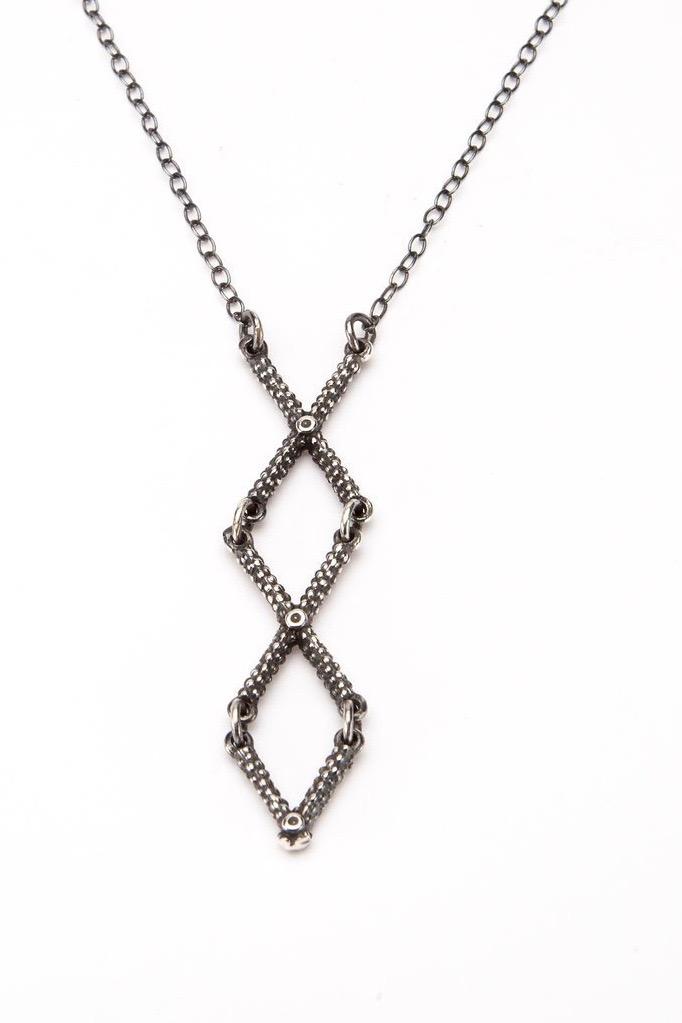 Kiss Cross Necklace