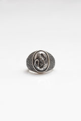 Oversized Serpent Signet Ring