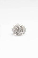 Oversized Serpent Signet Ring