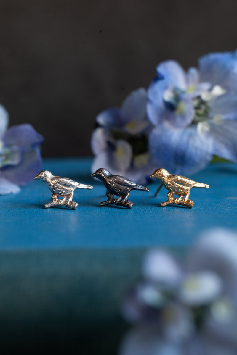 Song Thrush Stud Earrings