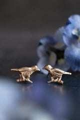 Song Thrush Stud Earrings