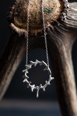 Antler Pendant Necklace