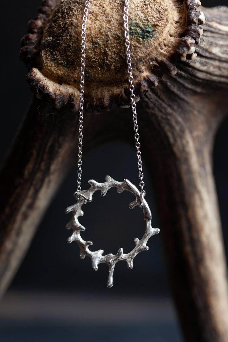 Antler Pendant Necklace