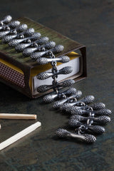 My Spot the Matchstick Bracelet is formed from small 'matchstick' bars decorated with my signature bobble texture