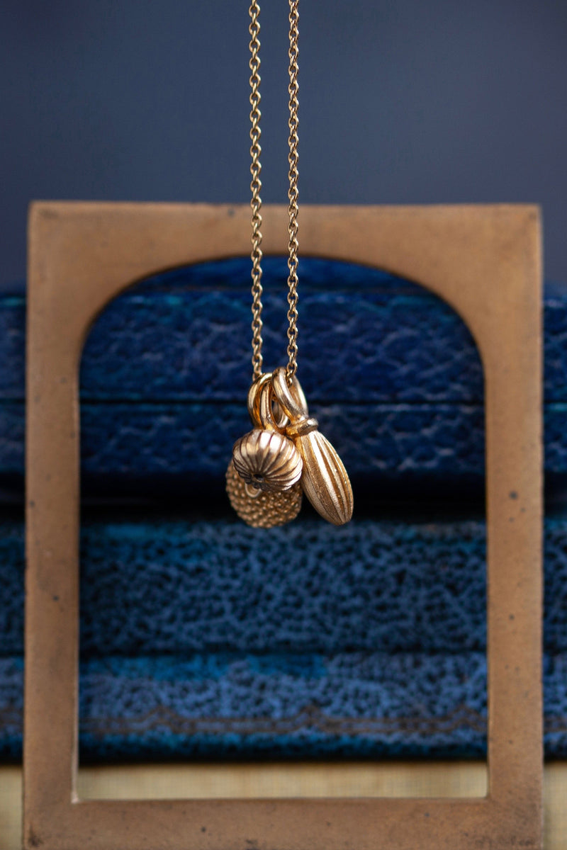 Three charm necklace clearance