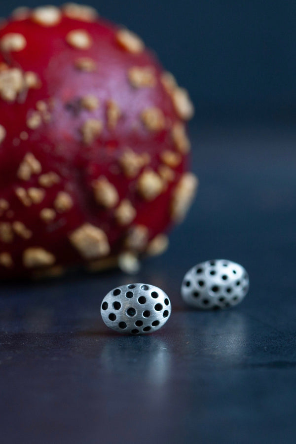 Ladybug Stud Earrings