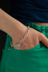 Double Twisted Link Bracelet