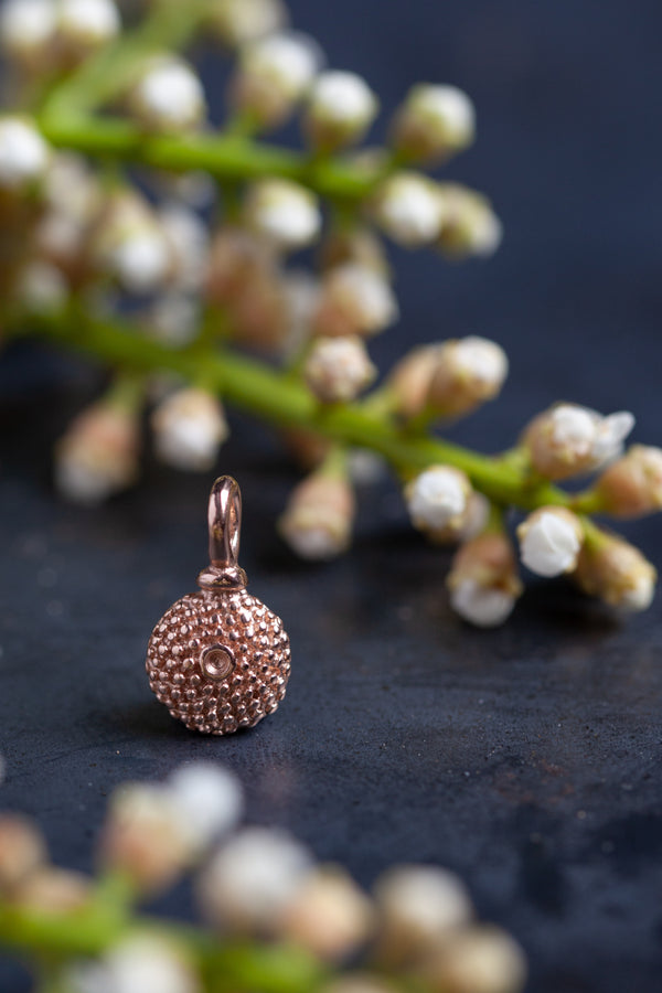 My Bobbled Pollen Charms glisten subtly with my signature bobble texture