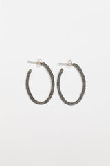 Elliptical Hoop Earrings