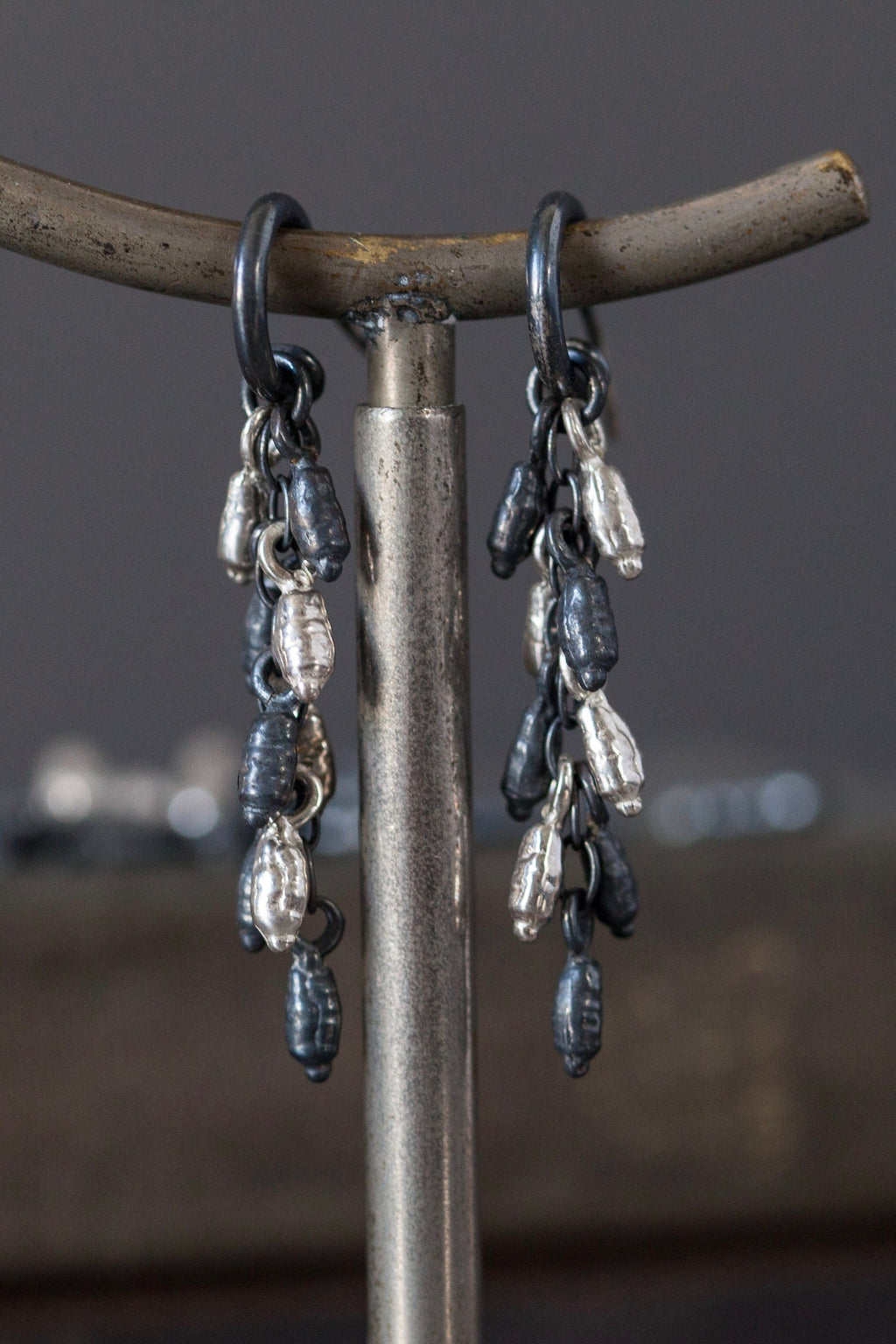 Rice pearl earrings best sale