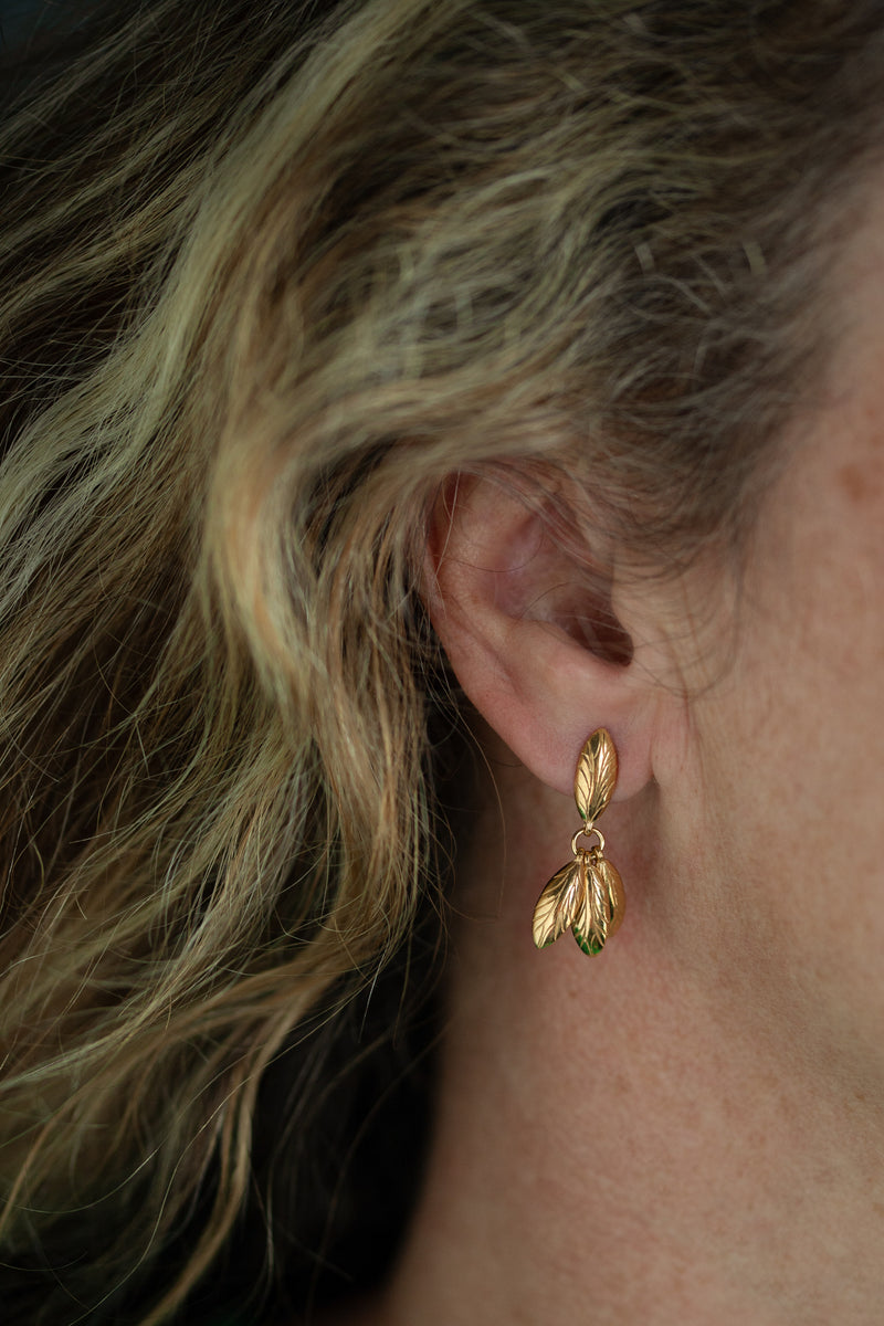 Bees Wing Drop Earrings