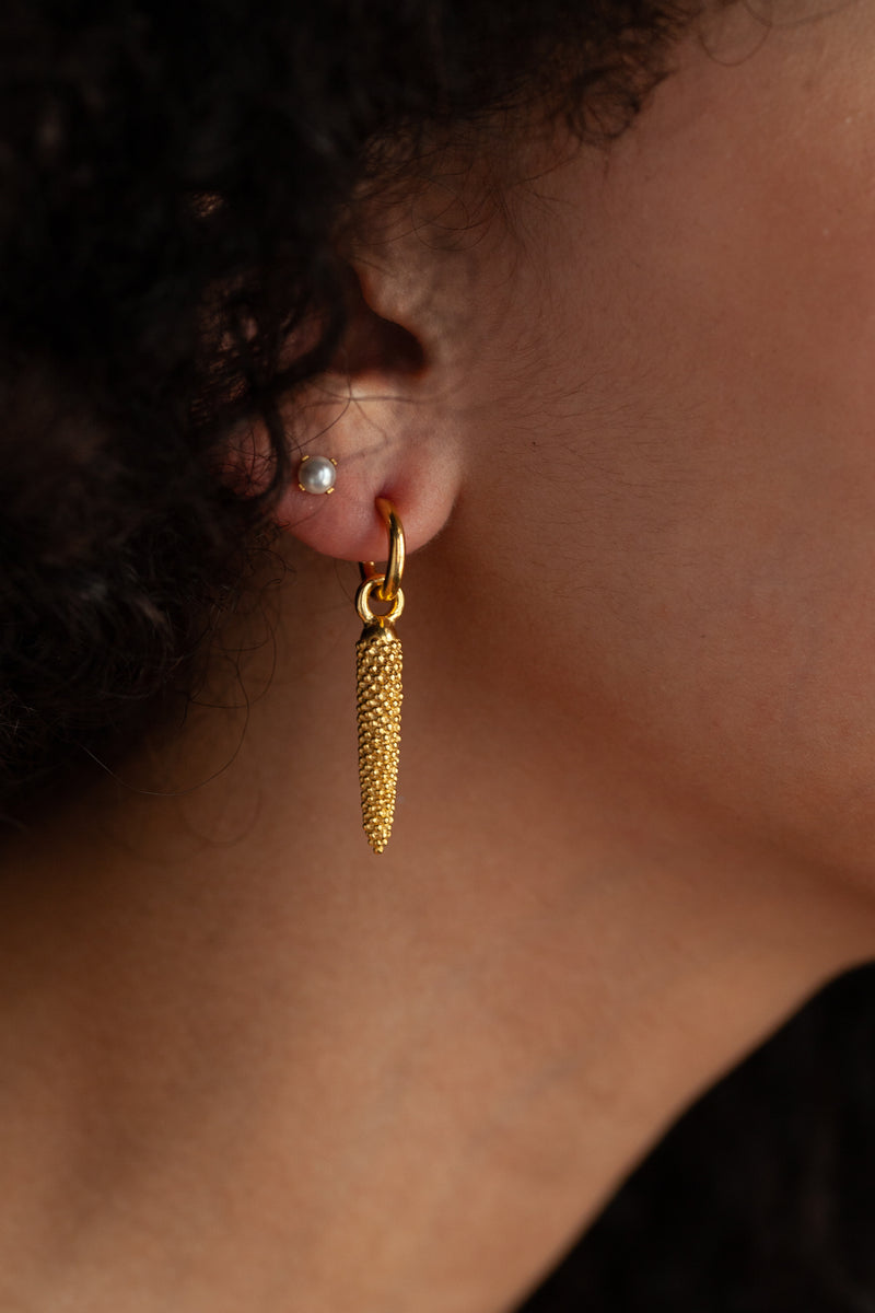 Corn Drop Earrings