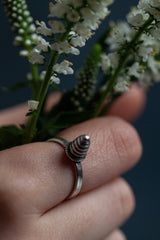 My Pointed Bee Hive Stacking Ring, inspired by nature, adds height with other rings