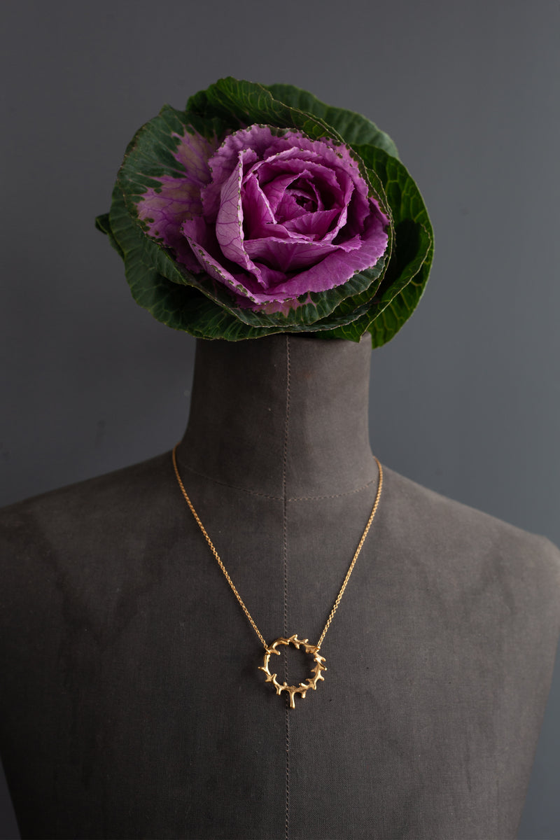 Antler Pendant Necklace