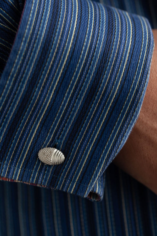 Spotted Acorn Cufflinks with T Bar