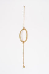 Oval Bobbled Hoop Bracelet