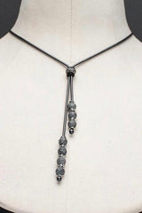 Snowball Tassel Necklace