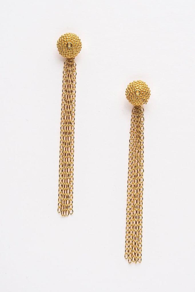 Bobbled Pollen Studs with Detachable Chains