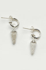 Textured Pod Drop Earrings - As Seen in Harry Potter