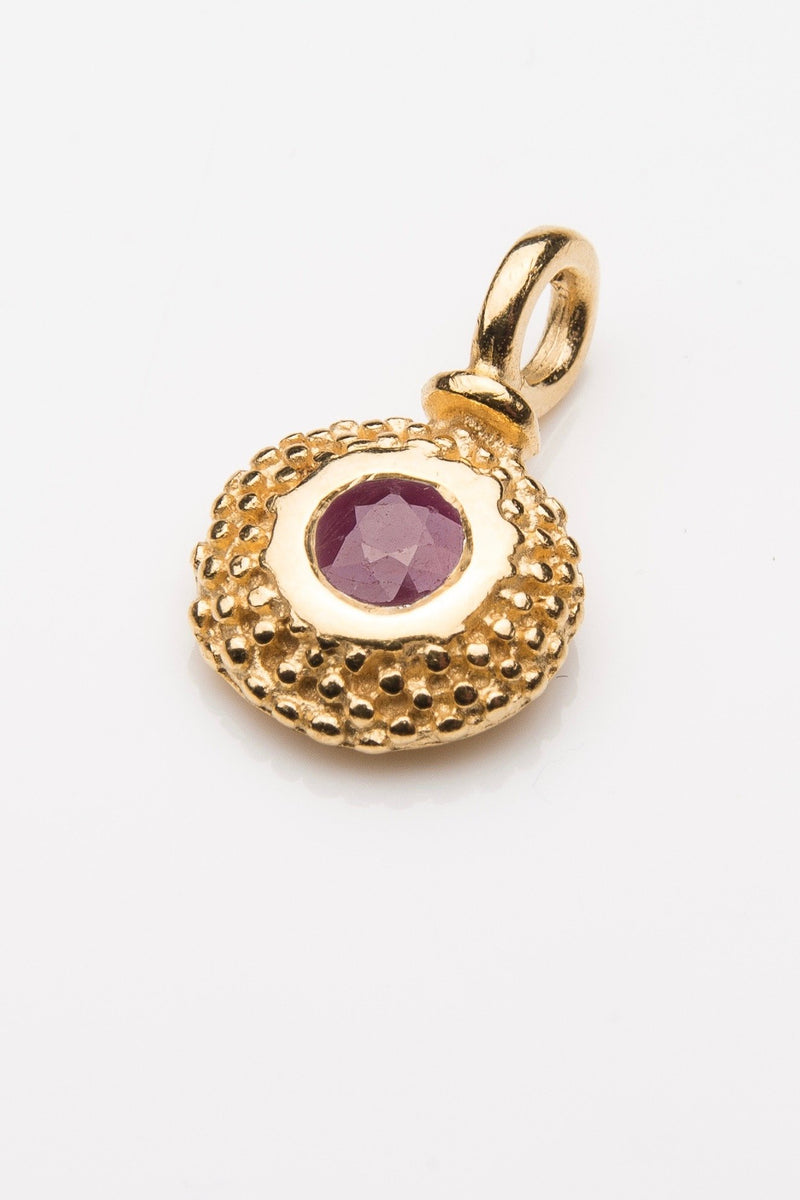 Gemstone Bobbled Pollen Charm